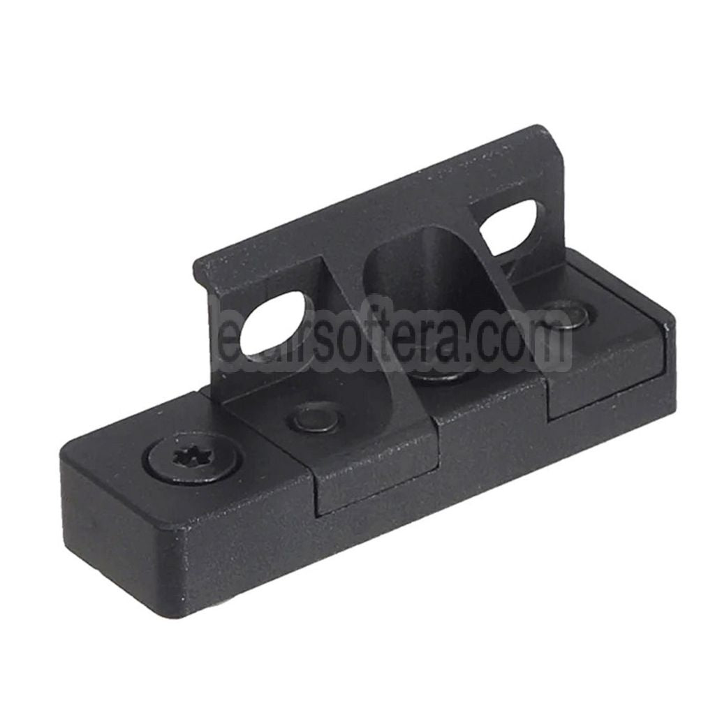 AirsoftEra Scout Lichthalterung Geeignet für Keymod Rail Surefire Stil M300 Scout Light Schwarz
