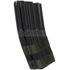 BATTLEAXE 1200rd Elektrisches Doppel Magazin mit Platzpatrone Geeignet für M4 M16 Serie AEG Gewehre Airsoft