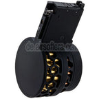 DYTAC XMAG 100rd Grünes Gas Trommelmagazin Geeignet für GHK AR M4 Serie GBB Gewehre Airsoft