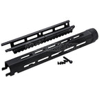 VFC 280mm CNC Aluminum Tactical M-LOK Handschutz schienen system Geeignet für Cybergun FN FNC Serie GBB Gewehre Airsoft Schwarz