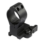 CYMA 30mm QD Einzelring Zielfernrohrmontage Geeignet für Aimpoint M2 Punktvisier Schwarz