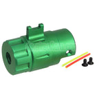 5KU CNC Aluminum Eingebaut Fiberglasvisier Korn Schalldämpfer Adapter Kit -14mm CCW gegen den Uhrzeigersinn Geeignet für Action Army AAP01 GBB Pistolen Airsoft