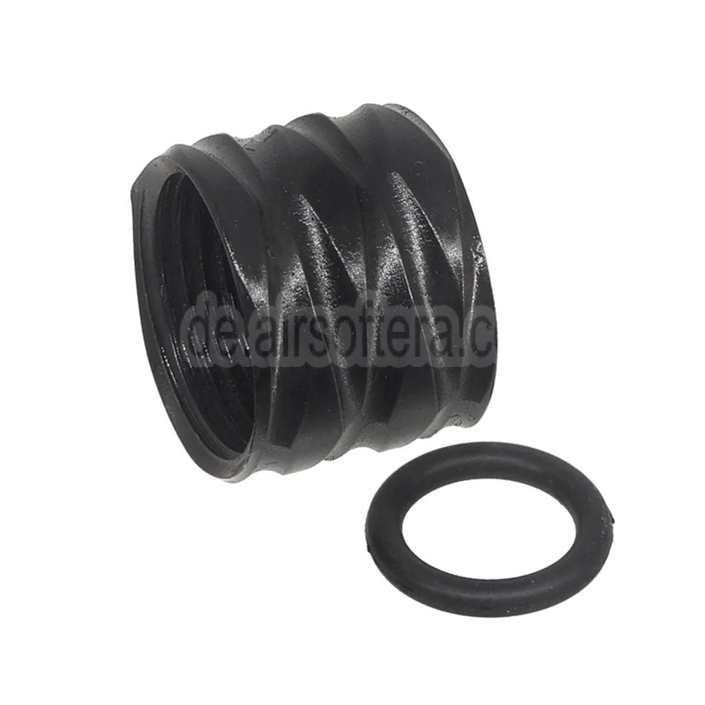 5KU Rhombus Knurled Laufgewinde Schutzabdeckung Geeignet für -14mm CCW gegen den Uhrzeigersinn Pistolen Airsoft