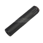 5KU 170mm AAC SR5 Stil QD Schalldämpfer mit 3-Zinken Mündungsfeuerdämpfer Geeignet für -14mm CCW Gegen den Uhrzeigersinn Lauf Gewehre Airsoft