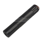 5KU 195mm AAC SR7 Stil QD Schalldämpfer mit 3-Zinken Mündungsfeuerdämpfer Geeignet für -14mm CCW Gegen den Uhrzeigersinn Lauf Gewehre Airsoft