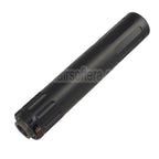 5KU 195mm AAC SR7 Stil QD Schalldämpfer mit 3-Zinken Mündungsfeuerdämpfer Geeignet für -14mm CCW Gegen den Uhrzeigersinn Lauf Gewehre Airsoft