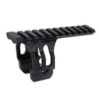 KSC 20mm Picatinny Schienen Zielfernrohrmontagebasis Geeignet für KSC M93R M9 Serie GBB Pistols Airsoft Schwarz