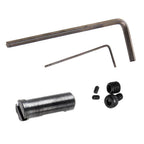 KSC 20mm Picatinny Schienen Zielfernrohrmontagebasis Geeignet für KSC M93R M9 Serie GBB Pistols Airsoft Schwarz