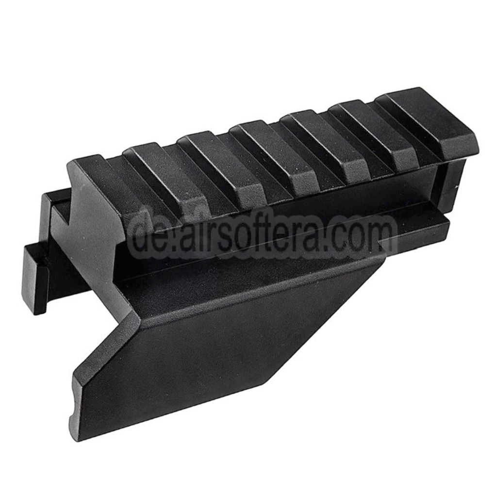 KSC 20mm Picatinny Schienen Zielfernrohrmontagebasis Geeignet für KSC M11 Serie GBB SMG Gewehre Airsoft Schwarz