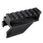KSC 20mm Picatinny Schienen Zielfernrohrmontagebasis Geeignet für KSC M11 Serie GBB SMG Gewehre Airsoft Schwarz