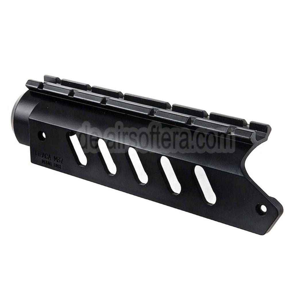 KTW 20mm Weber Schiene Zielfernrohr Montagesockel Geeignet für KTW Ithaca M37 Spring Action Schrotflinte Airsoft Schwarz