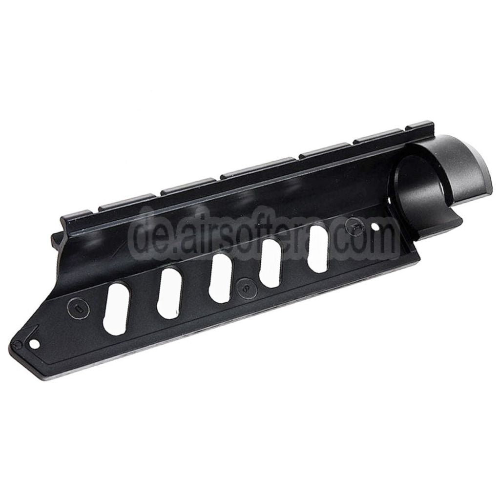 KTW 20mm Weber Schiene Zielfernrohr Montagesockel Geeignet für KTW Ithaca M37 Spring Action Schrotflinte Airsoft Schwarz