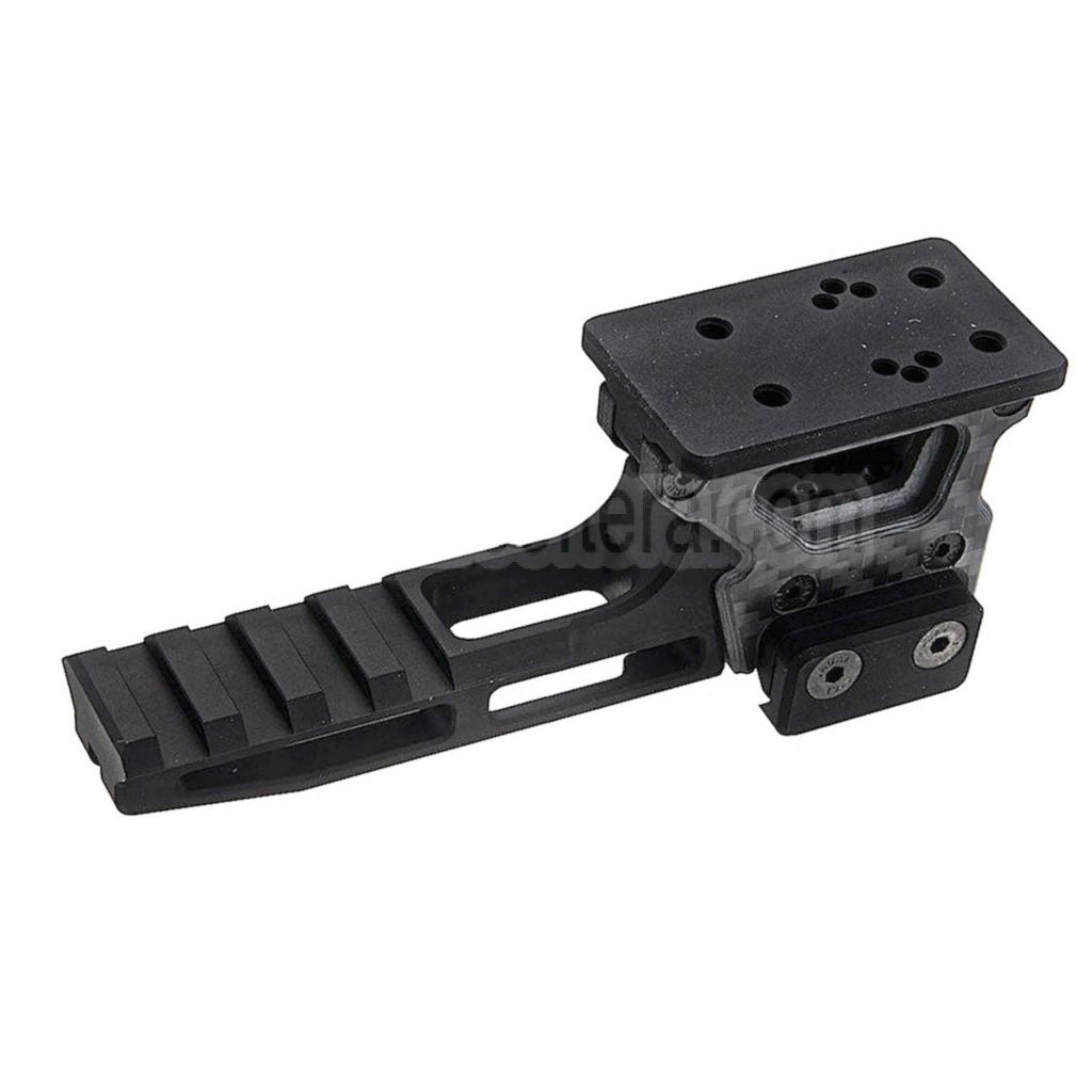 Revanchist Airsoft 226 Zoll Modulare Optikhalterung V2 Geeignet für Amphibious RMR Docter Leuchtpunktvisierhalterung und Lasergeräte Riser Schwarz