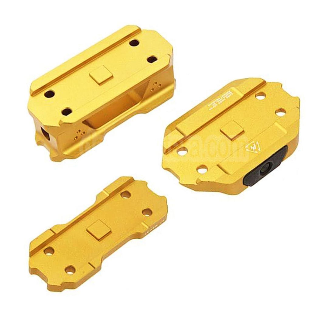 Strike Industries 3-Teilige Low Profile Riser Halterung Geeignet für T1 Leuchtpunktvisiere