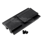 BOMBER AIRSOFT ACRO Stil Optikhalterung Geeignet für Tokyo Marui G17 Gen5 MOS Serie GBB Pistolen Airsoft Schwarz