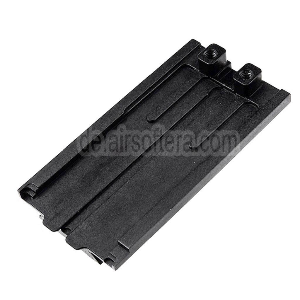 BOMBER AIRSOFT ACRO Stil Optikhalterung Geeignet für Tokyo Marui G17 Gen5 MOS Serie GBB Pistolen Airsoft Schwarz