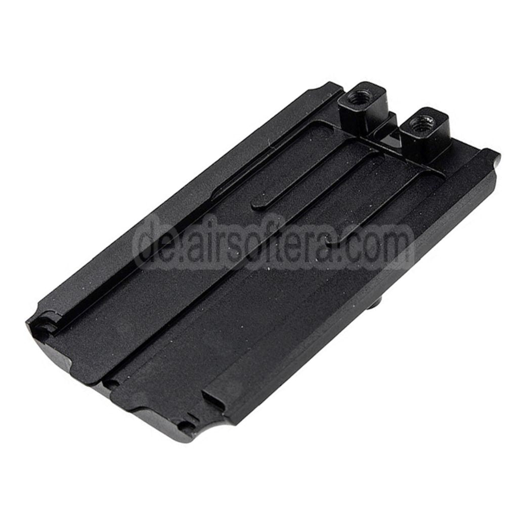 BOMBER AIRSOFT RMR Stil Optikhalterung Geeignet für Tokyo Marui G17 Gen5 MOS Serie GBB Pistolen Airsoft Schwarz