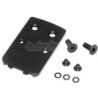 VFC RMR roter Punkt Adapter Geeignet für VFC Cybergun FNX Serie GBB Pistolen Airsoft Schwarz