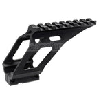 Novritsch CNC Aluminium 20mm Oberschiene geeignet für GBB-Pistolen der SSP1 SSP2 Serie Airsoft Schwarz