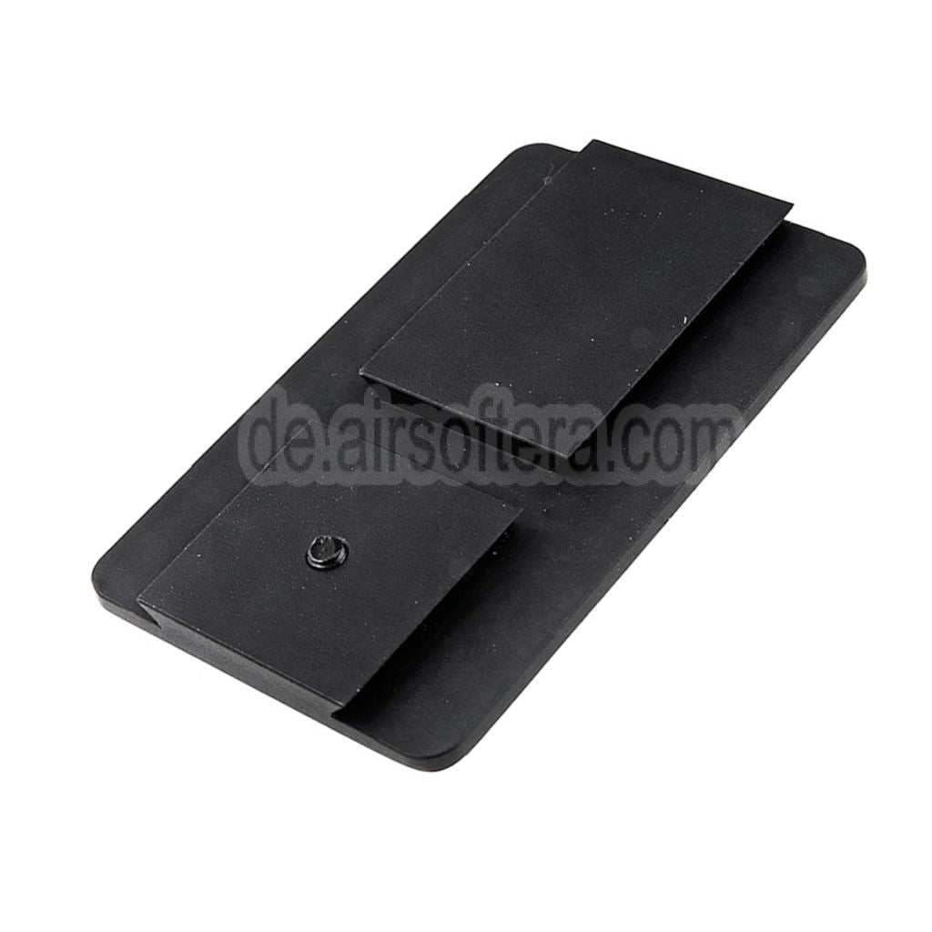 Pro Arms Acro Montagebasis Geeignet für VFC Umarex G17 Gen3 Gen 4 G19 Gen3 G18C Serie GBB Pistolen Airsoft Schwarz
