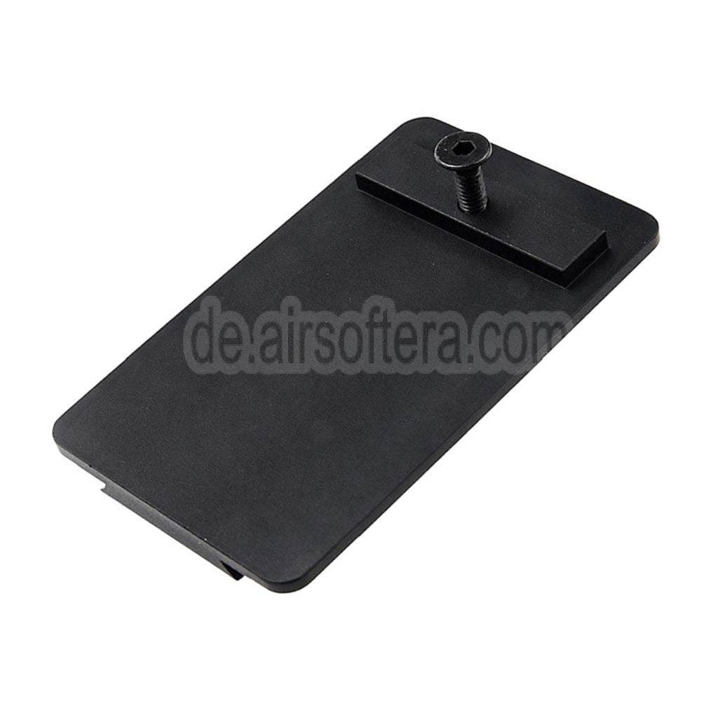 Pro Arms Acro Montagebasis Geeignet für VFC Umarex G17 Gen3 Gen 4 G19 Gen3 G18C Serie GBB Pistolen Airsoft Schwarz