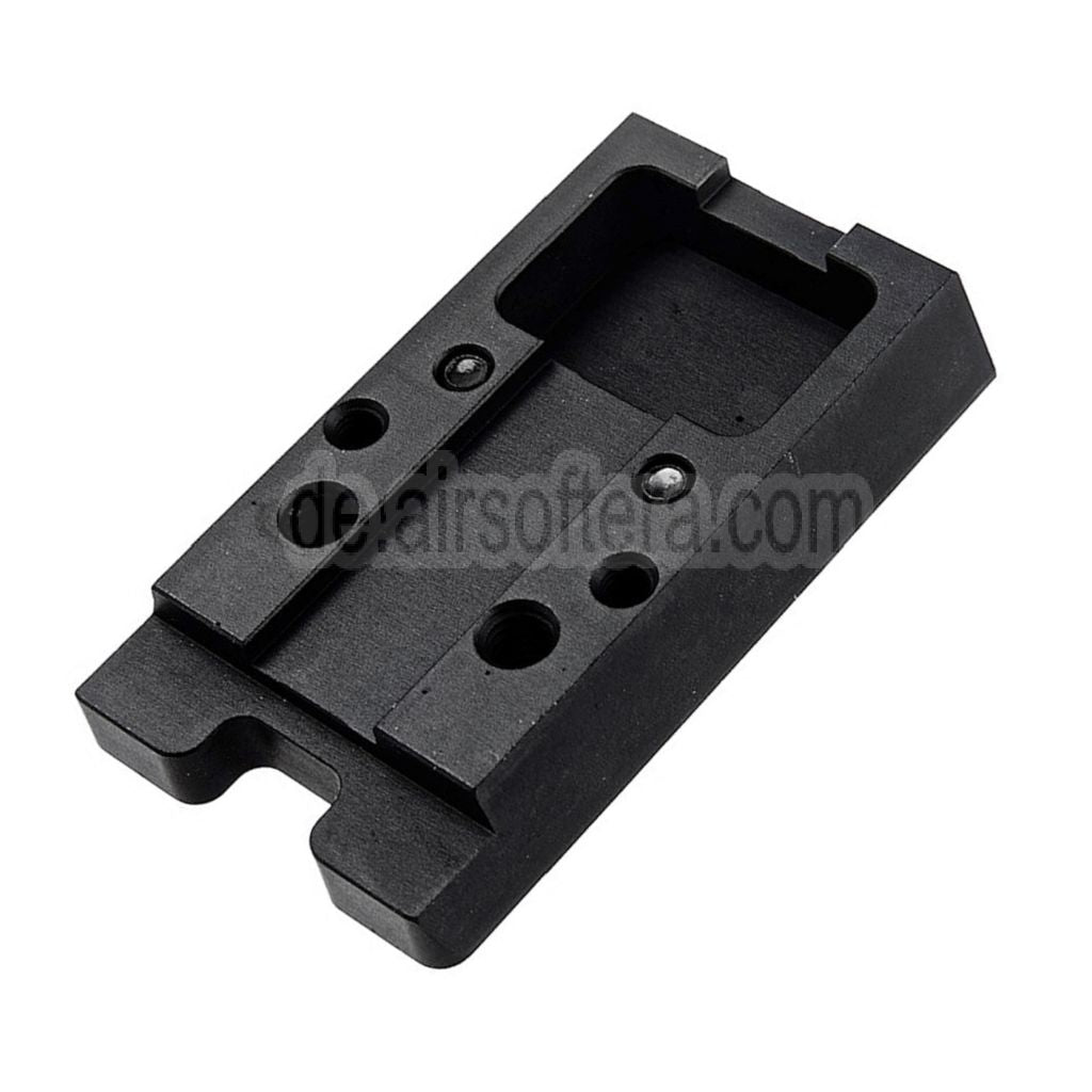 Revanchist Airsoft CNC Aluminum Rotpunktplatte mit hoher Halterung geeignet für Novritsch SSP5 Serie GBB Pistolen
