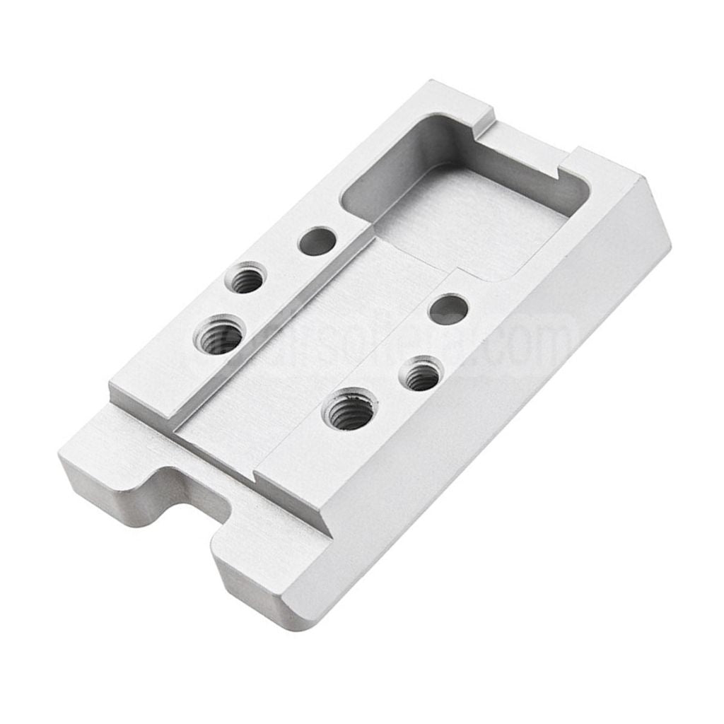 Revanchist Airsoft CNC Aluminum Rotpunktplatte mit hoher Halterung geeignet für Novritsch SSP5 Serie GBB Pistolen
