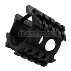 LCT 45mm Schalldämpferschiene Geeignet für LCT AS VAL VSS Serie AEG Gewehre Airsoft Schwarz