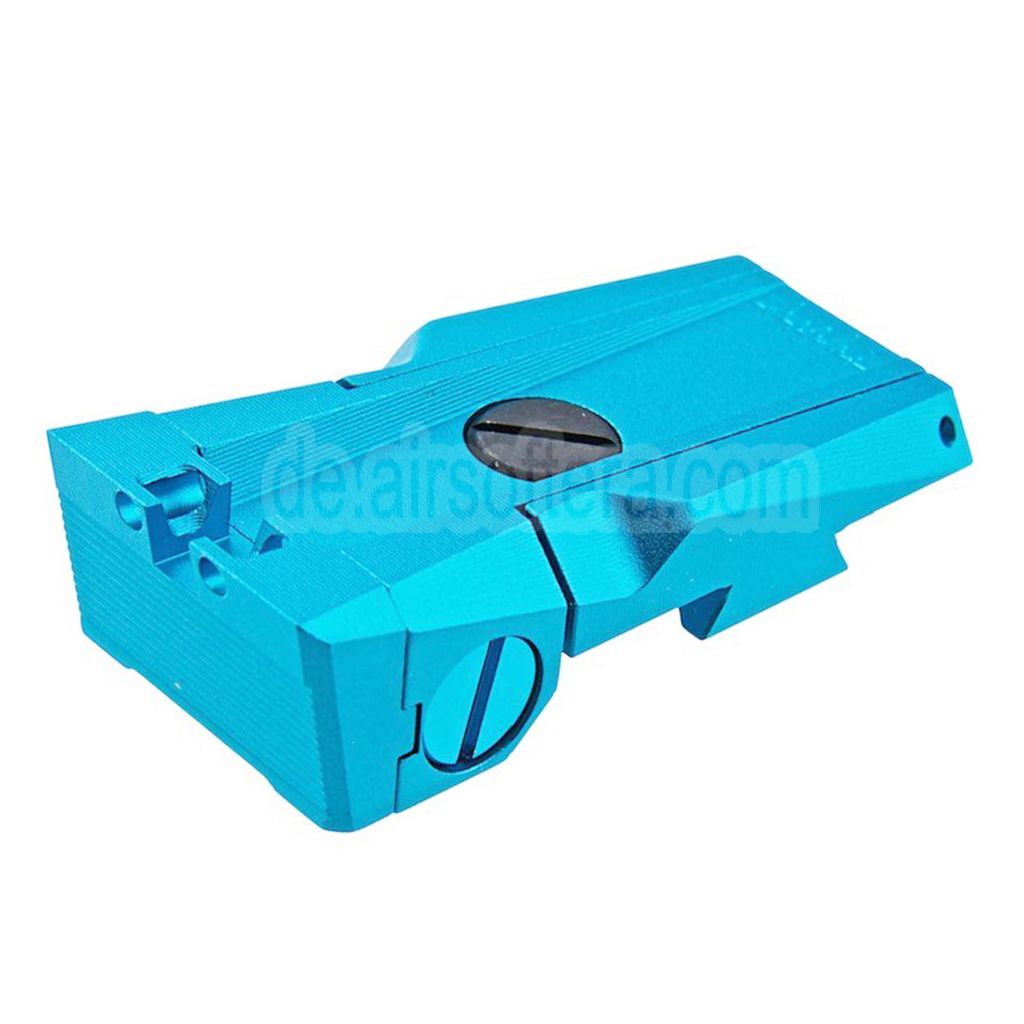 Dr. Black CNC Aluminum Fiberglasvisier Kimme Geeignet für Tokyo Marui Hi-Capa 5.1 Serie GBB Pistolen Airsoft