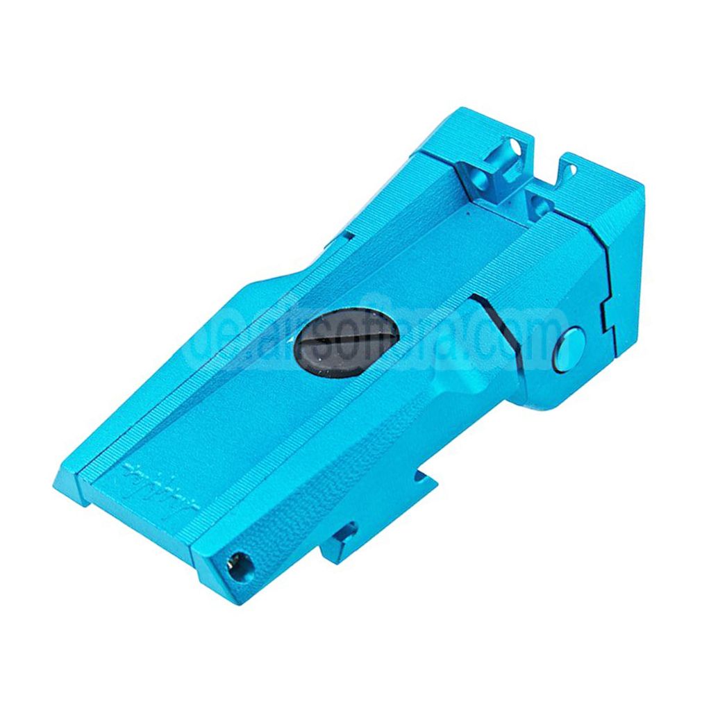 Dr. Black CNC Aluminum Fiberglasvisier Kimme Geeignet für Tokyo Marui Hi-Capa 5.1 Serie GBB Pistolen Airsoft