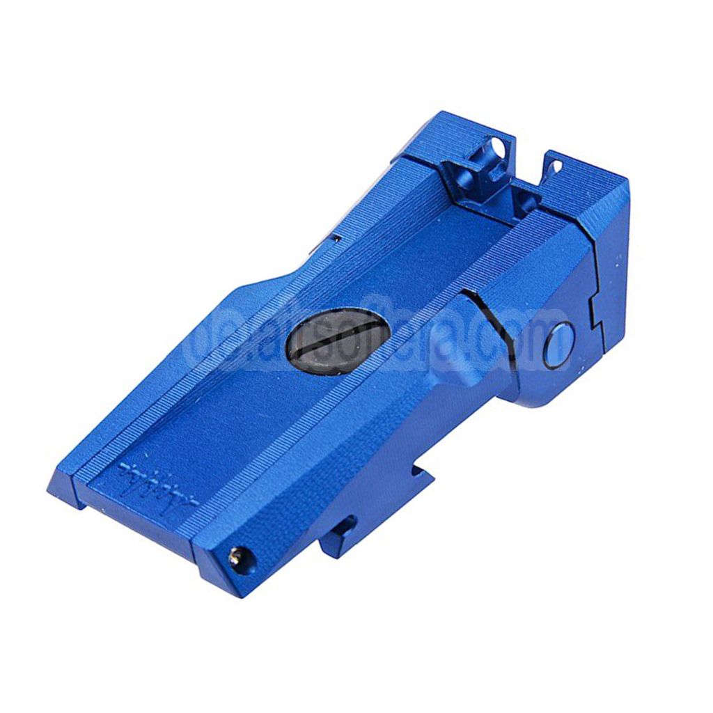 Dr. Black CNC Aluminum Fiberglasvisier Kimme Geeignet für Tokyo Marui Hi-Capa 5.1 Serie GBB Pistolen Airsoft