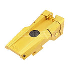 Dr. Black CNC Aluminum Fiberglasvisier Kimme Geeignet für Tokyo Marui Hi-Capa 5.1 Serie GBB Pistolen Airsoft