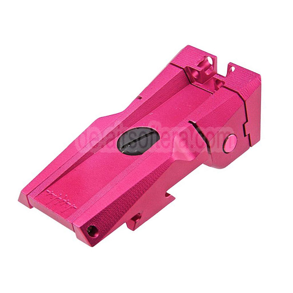 Dr. Black CNC Aluminum Fiberglasvisier Kimme Geeignet für Tokyo Marui Hi-Capa 5.1 Serie GBB Pistolen Airsoft
