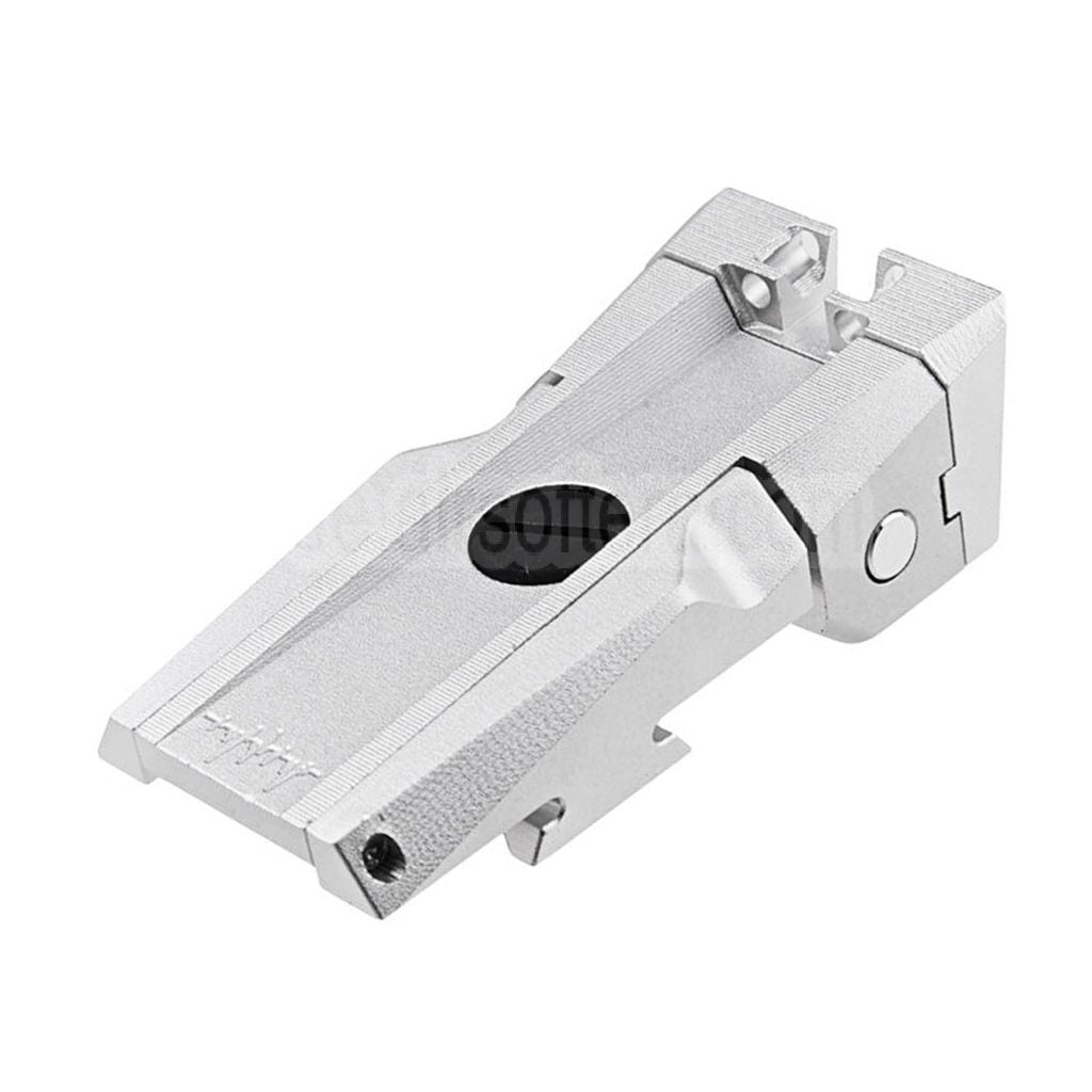 Dr. Black CNC Aluminum Fiberglasvisier Kimme Geeignet für Tokyo Marui Hi-Capa 5.1 Serie GBB Pistolen Airsoft