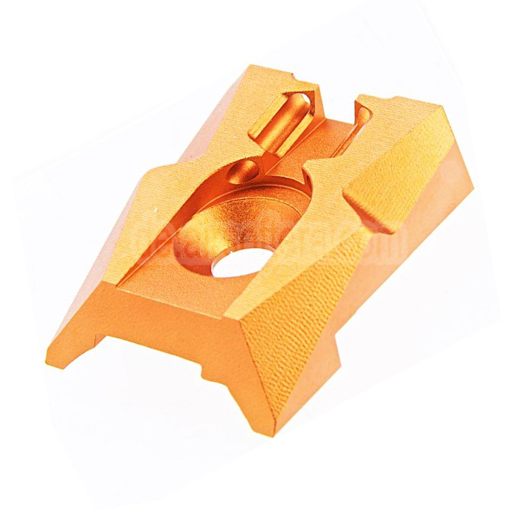 Dr. Black CNC Aluminum Fiberglasvisier Kimme Geeignet für Tokyo Marui Hi-Capa 4.3 Serie GBB Pistolen Airsoft