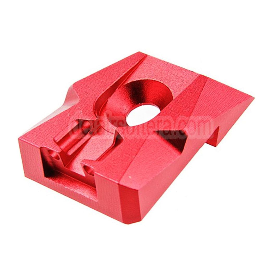 Dr. Black CNC Aluminum Fiberglasvisier Kimme Geeignet für Tokyo Marui Hi-Capa 4.3 Serie GBB Pistolen Airsoft