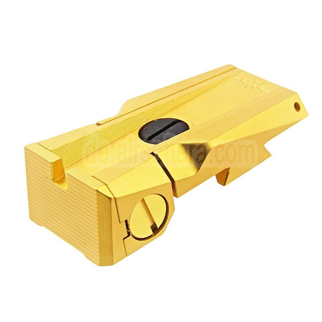 Dr. Black CNC Aluminum hinteres Visier Geeignet für Tokyo Marui Hi-Capa 5.1 Serie GBB Pistolen Airsoft