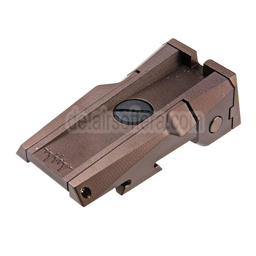 Dr. Black CNC Aluminum hinteres Visier Geeignet für Tokyo Marui Hi-Capa 5.1 Serie GBB Pistolen Airsoft