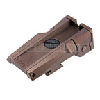 Dr. Black CNC Aluminum hinteres Visier Geeignet für Tokyo Marui Hi-Capa 5.1 Serie GBB Pistolen Airsoft