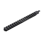VFC CNC Aluminum 210mm M1913 20mm Picatinny Oberschiene mit Adapter Geeignet für Cybergun FNC GBB Gewehre Airsoft Schwarz