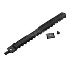 VFC CNC Aluminum 210mm M1913 20mm Picatinny Oberschiene mit Adapter Geeignet für Cybergun FNC GBB Gewehre Airsoft Schwarz