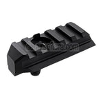 VFC CNC Aluminum M1913 20mm Picatinny-Schienenschaftadapter Geeignet für VFC Cybergun FN FNC GBB Gewehre Airsoft Schwarz