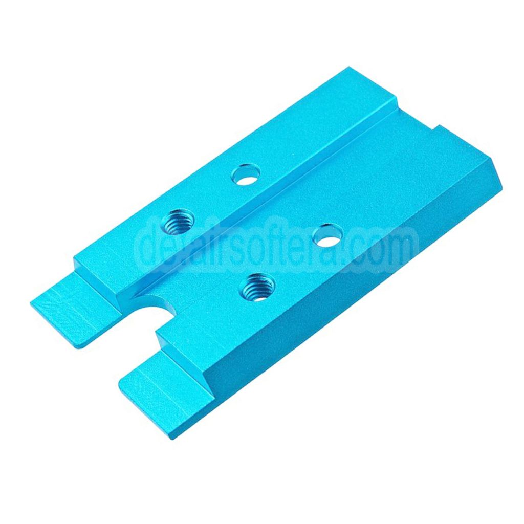 Novritsch CNC Aluminum Premium Leuchtpunktplatte Geeignet für VT RMR Mounting Footprint Novritsch SSP5 Serie GBB Pistolen Airsoft