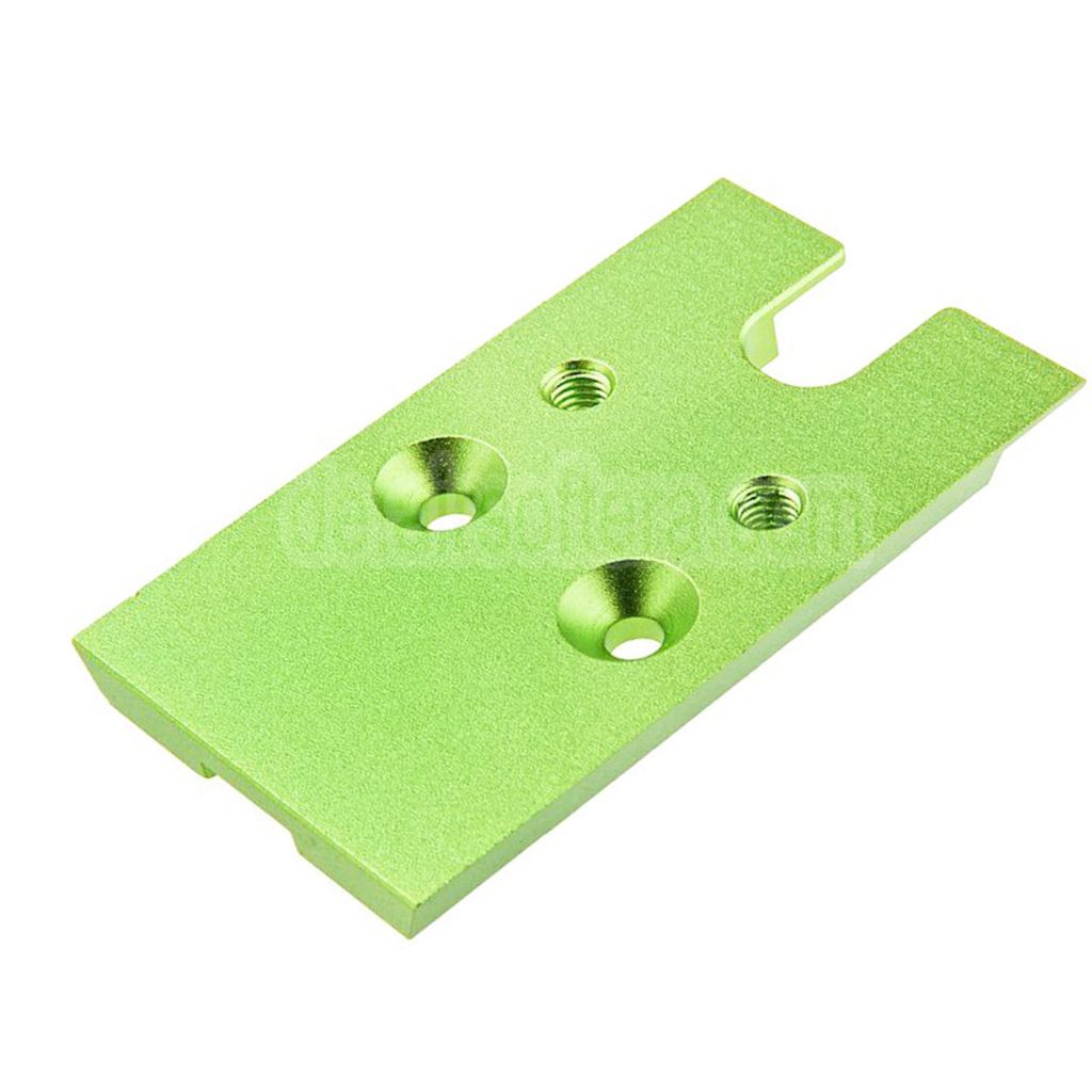 Novritsch CNC Aluminum Premium Leuchtpunktplatte Geeignet für VT RMR Mounting Footprint Novritsch SSP5 Serie GBB Pistolen Airsoft