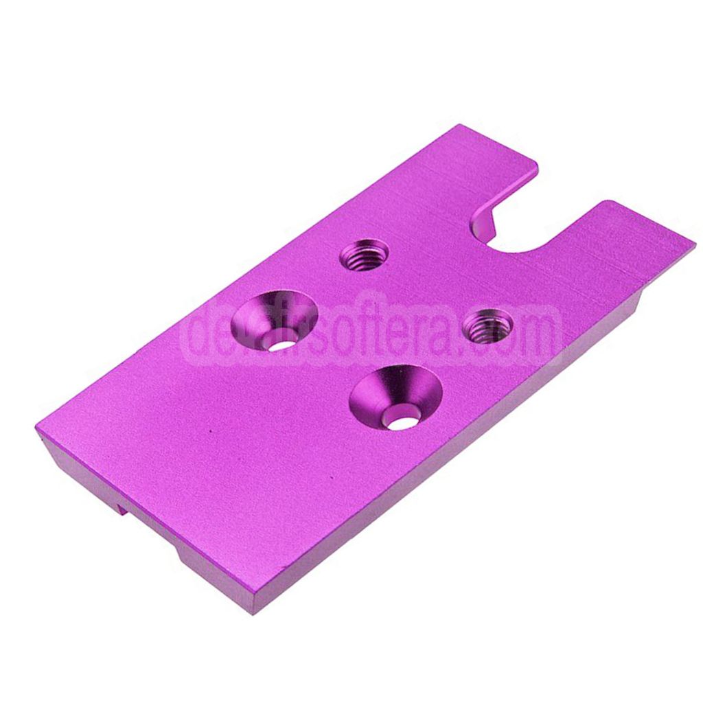Novritsch CNC Aluminum Premium Leuchtpunktplatte Geeignet für VT RMR Mounting Footprint Novritsch SSP5 Serie GBB Pistolen Airsoft