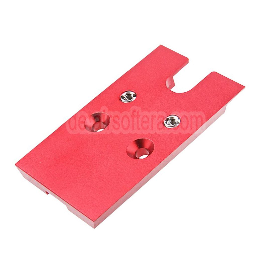 Novritsch CNC Aluminum Premium Leuchtpunktplatte Geeignet für VT RMR Mounting Footprint Novritsch SSP5 Serie GBB Pistolen Airsoft