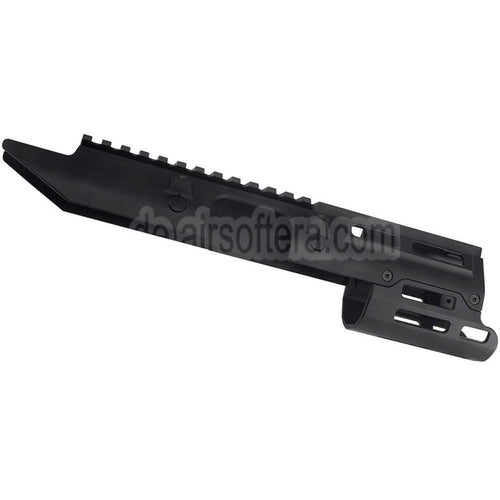 5KU CNC Aluminum UG Stil Monolithic M-LOK Handschutz schienen system Geeignet für VFC Umarex MP5K Serie GBB Gewehre Airsoft Schwarz