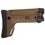 5KU ACR Stil 7-Positions Seitlich klappbar Einziehbar Schaft geeignet für Umarex VFC MP5K Serie GBB Gewehre Airsoft