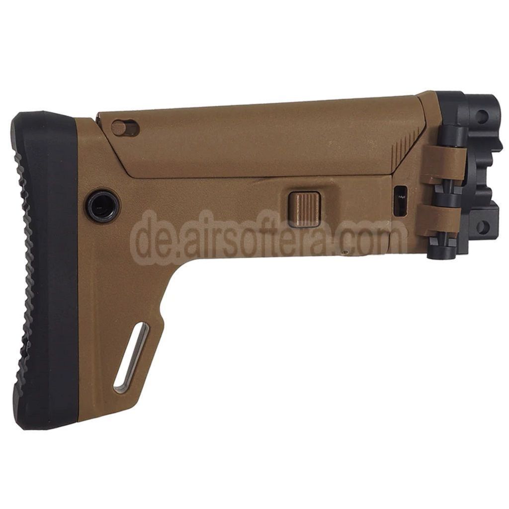 5KU ACR Stil 7-Positions Seitlich klappbar Einziehbar Schaft geeignet für Umarex VFC MP5K Serie GBB Gewehre Airsoft