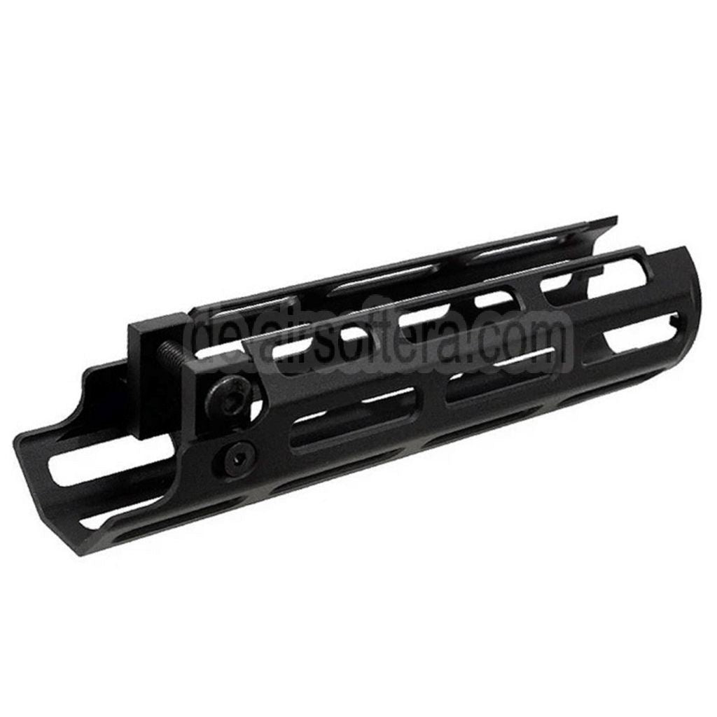 CYMA 165mm M-LOK Taktisch Handschutz System Geeignet für MP5A4 MP5 Serie AEG SMG Gewehre Schwarz